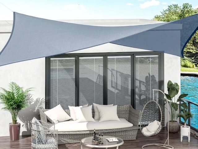 Vele ombreggianti quadrate Coolaroo